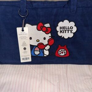 BAGGU NWT Hello Kitty Blue Bowler Bag